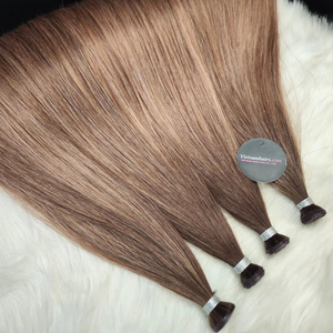 Extensions de cheveux naturels vierges vietnamiens en gros, tissage Genius, cheveux Remy lisses naturels - Product Image 3