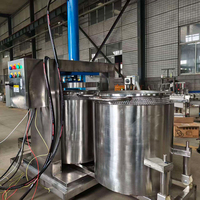 Ajex Kokosmelk Extractor Hydraulische Persmachine Hoge Stijfheid Sapextractie 3.0KW Multi-Voltage 220V/380V/480V Heavy-Duty