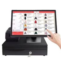 Pantalla táctil de 15-17-19-21,5 pulgadas plegable para un toque sólido mejorado para el sistema POS de restaurantes y equipos de publicidad