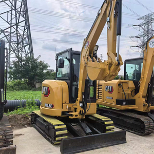 Mini-excavatrice Cat305.5E d'occasion, performances optimales, capacité de la benne de 0,22 m³, poids opérationnel de 5,5 tonnes, pour travaux de construction - Product Image 3