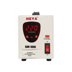 Relay Control Automatic Voltage Regulator Stabilizers SDR Electrical 1KV Single Phase AC LED Display HEYA/OEM