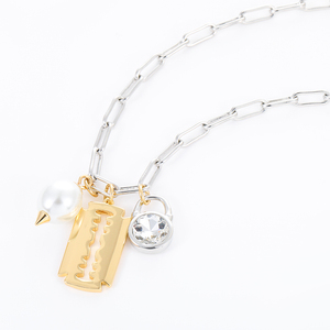 Vòng Cổ Lưỡi Dao Cạo Mạ Vàng Trang Sức Punk Goth Y2k Bán Sỉ Chất Lượng Cao Dành Cho Nữ - Product Image 2