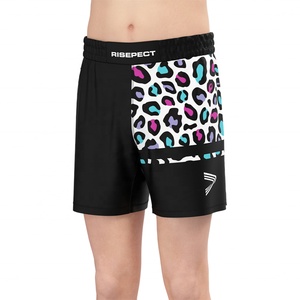Shorts de Lucha Gladiador para Hombre, Cintura Alta, MMA, Nailon - Product Image 6