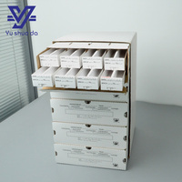 Armoire de rangement pour blocs de paraffine en papier de grande capacité pour table d'histologie