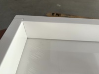 Marco y Jambas de Puerta de Madera de Pino Radiata con Acabado Blanco, Resistentes al Agua y Ecológicos, con Molduras de Madera, Garantía de 3 Años