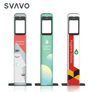 SVAVO רצפת Stand אוטומטי חיישן יד Sanitizer Dispenser מחזיק משלוח עומד תרסיס נוזל ג 'ל סבון Dispenser