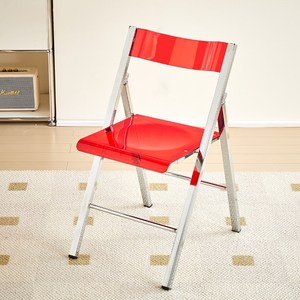 Chaise de restaurant pliable en métal et plastique - Design minimaliste pliable pour usage commercial, restaurants, entrepôts, environnements extérieurs - Product Image 1