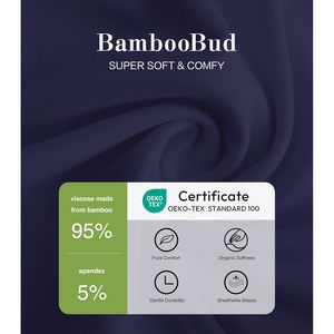 ชุดบอดี้สูทเด็กอ่อน BambooBud แขนยาว คอกลม เนื้อผ้านุ่ม ระบายอากาศได้ดี ผลิตจากใยไผ่ สำหรับเด็กทารกและเด็กวัยหัดเดิน ไซส์ NB-24 เดือน - Product Image 3