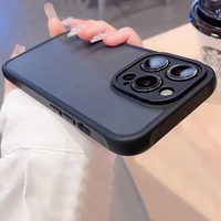 Pour Mate 60 PRO & HONOR 600 Étui de téléphone portable anti-empreintes digitales TPU+PC antichoc mat