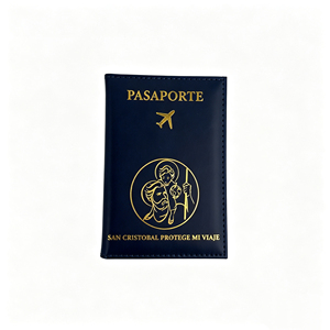 Wholesale Fashion Durable Custom Logo PU Leather Passport Case Travel <b>Wallet</b> <b>for</b> Men Women Business Journey - Product Image 4
