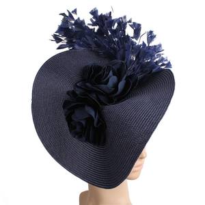 Prêt à expédier – Chapeau fascinateur 11 couleurs pour femme – Élégant pour cérémonie, baptême, <span class=keywords><strong>mariage</strong></span>, Derby – Bandeau blanc pour fête en extérieur – Chapeaux raffinés - Product Image 5