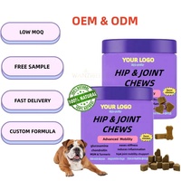 Personnalisation de Marque Privée - Suppléments pour Hanches et Articulations avec Glucosamine pour Chiens - Friandises à Mâcher pour Chiens - Soulagement Naturel de la Douleur Articulaire
