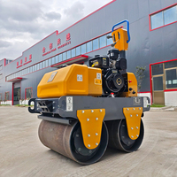 XMR060 Compact pour Rouleau Compacteur Vibratoire à Double Tambour, Moteur Diesel Refroidi par Air, Pompe Changfa, Fréquence de Vibration 75 Hz, Économie d'Énergie