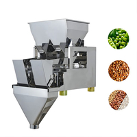 Offre Spéciale peseur linéaire à 2 têtes machine d'emballage de grains de sac de café goutte à goutte machine d'emballage de détergent de remplissage