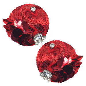 Pezoneras de Silicona para el Día de San Valentín con Decoración de Diamantes, Diseño de Cisne, para un Uso Íntimo y Encantador - Product Image 4