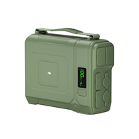 Batterie Lifepo4 120000mAh/384wh 24V 12V PD 100W, pack d'alimentation extérieur | Banque pour le camping, la pêche et les voyages