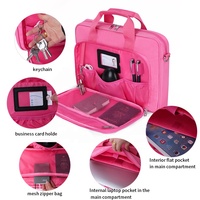 Housse pour ordinateur portable pour femmes et hommes, 14,6 pouces, sac de transport portable à bandoulière pour ordinateur