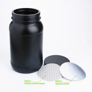 Rỗng tập thể dục protein bột container 3L 5L 7L 10L Công suất màu sắc tùy chỉnh rộng miệng Whey Protein Jar chai nhựa cho bột