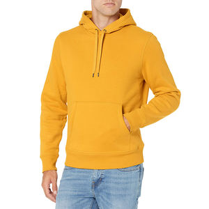 Vêtements lourds Impression personnalisée Pull uni pour hommes Sweats à capuche surdimensionnés personnalisés 100% sweats à capuche en coton à vendre - Product Image 1