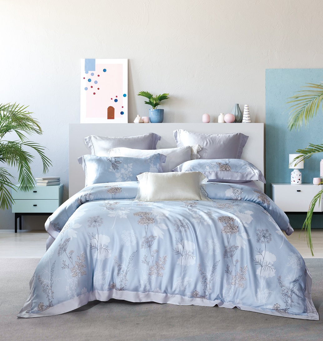 Ткань Tencel для beding серии Deep sleep, ткань Lyocell tencel 300TC, атлас