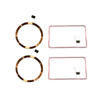 Outil de gestion des mini-tags RFID CK Smart Hotel avec puce COB et fil de cuivre, fréquences 125kHz/13.56MHz pour contrôle d'accès et cartes-cadeaux