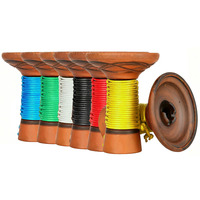 Bol à chicha en argile fait main avec enroulement en ficelle colorée, tête de chicha Phunnel en céramique, accessoires pour la gestion de la chaleur