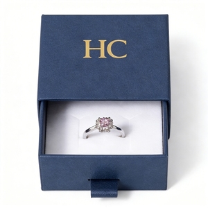 กล่องใส่แหวนแบบมินิมอล ดีไซน์เรียบหรู กล่องของขวัญเครื่องประดับแบบลิ้นชักแข็งแรง พร้อมแผ่น EVA  โลโก้แบบนูนต่ำตามสั่ง  ผู้ผลิตบรรจุภัณฑ์เครื่องประดับแบบ OEM - Product Image 5