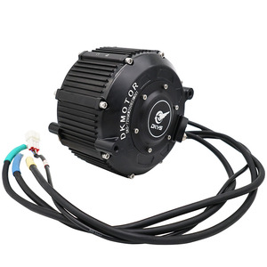 มอเตอร์ขับเคลื่อนกลางแบบไร้แปรงถ่าน DKYS DK168 40H 72V 5000RPM ป้องกันการระเบิด IP65 โครงอะลูมิเนียมแม่เหล็ก สำหรับ DK168 40H 6000W-Z แรงบิดสูง - Product Image 1