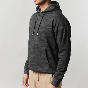 Prix de gros – Nouveaux sweats à capuche tricotés 100 % coton pour hommes, élégants et respirants, style streetwear, collection hiver, vente chaude - Product Image 5