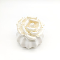 6cm 8cm Belle Fleur Diffuseur Fleurs À La Main Sola Bois Fleur