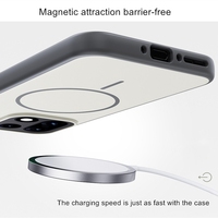 Étui magnétique professionnel pour OnePlus 15, finition mate givrée, toucher agréable, coque de téléphone portable antichoc 2 en 1 en TPU+PC pour OnePlus 15