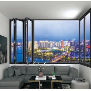 Nhà Máy Giá Hiện Đại Nhôm Cửa Sổ Cửa Sổ Tùy Chỉnh Kích Thước Nhiệt Phá Nghỉ Năng Lượng Sao Đủ Điều Kiện Cho Ban Công Biệt Thự Dự Án - Product Image 5