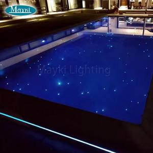 Kit de Iluminación de Fibra Óptica para <span class=keywords><strong>Piscina</strong></span> con Efecto de Cielo Estrellado, Luz LED Subacuática de Fibra Óptica para <span class=keywords><strong>Piscina</strong></span> - Product Image 2