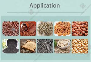 Tambour automatique Séchage rotatif Sésame Tournesol Graines de citrouille Fève de cacao Torréfaction d'arachides Machine électrique de torréfaction de graines de noix de terre - Product Image 5