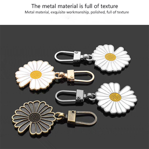 Têtes de <span class=keywords><strong>fermeture</strong></span> éclair métalliques sur mesure avec logo personnalisé pour sweats à capuche, valises et sacs à main - Product Image 2