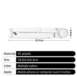 Support de Table Pliant Portable et Réglable pour Tablette 2026 avec Matériau ABS Écologique - Product Image 3