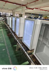 Refrigerador con Compresor Nuelead NE-110C de Una Puerta de Vidrio, 110L, Portátil, Eficiente Energéticamente, para Uso Comercial - Product Image 3