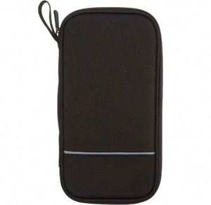 BSCI Factory Portable Money Organizer Cash Budget <b>Wallet</b> RFID Blocking <b>Travel</b> Nylon <b>Family</b> Passport Holder - Product Image 3