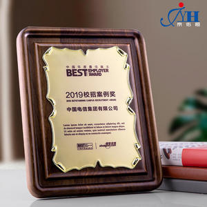 Placa <span class=keywords><strong>de</strong></span> bienvenida personalizada Trofeo <span class=keywords><strong>de</strong></span> metal personalizado y Medalla Placa <span class=keywords><strong>de</strong></span> autorización <span class=keywords><strong>de</strong></span> madera - Product Image 3