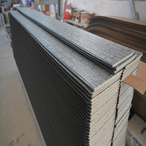 Xây dựng bức tường trang trí tấm bánh sandwich cường độ cao kim loại khắc PU Sandwich Panel tường ốp bên ngoài cho xây dựng - Product Image 2