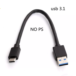 Usine chinoise PVC transfert haute vitesse Gen2 USB3.1 type-c AM-type-c données <span class=keywords><strong>disque</strong></span> <span class=keywords><strong>dur</strong></span> boîte SSD câble de boîtier - Product Image 3