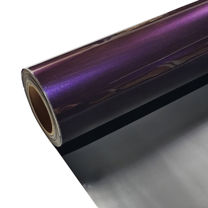 WRAPMASTER 1,52x17M PET Metálico Brillante <span class=keywords><strong>Venecia</strong></span> Púrpura Vinilo Adhesivo Metálico Car Wrap Vinilo - Product Image 1