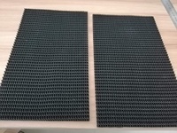 Tapis en caoutchouc renforcé pour rampe de remorque à chevaux, tapis antidérapant pour rampe de remorque à chevaux