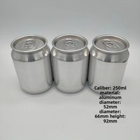 Fabricant de boîtes métalliques en aluminium personnalisées en gros 250ml 330ml 500ml boisson bière soda jus canettes