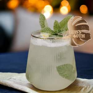 XUELI clair Origami ondulation incassable sans pied en plastique vin whisky verres élégant 12 onces jetable fête fournitures <span class=keywords><strong>Kit</strong></span> - Product Image 5