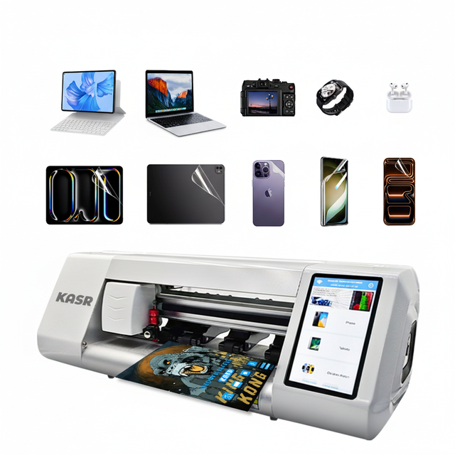 Screen Protector Cutting Machine with 40000+ Models Hydrogel Film Cutter for Mobile Phone Repair Shop Business Use
