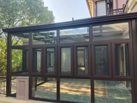 Ventanas y Puertas Fijas de Aleación de Aluminio Modernas Lumina, Aislamiento Térmico, Vidrio de Doble Panel para Dormitorio, Sala de Estar, Hotel, Villa