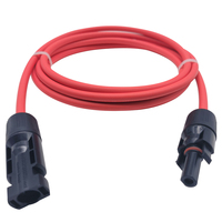 Câble d'extension solaire 2,5 mm 4 mm 6 mm, connecteur de panneau solaire 1 m mâle et femelle, connecteur PV avec câble solaire, Solarkabel