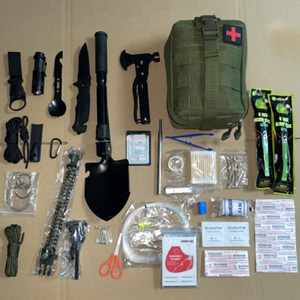 Vente en gros d'équipements tactiques de camping en plein air pour voitures, trousse de premiers soins de 72 heures, kit de survie d'urgence - Product Image 2