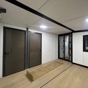 Maison modulaire préfabriquée moderne à 2 chambres, prête à être expédiée, avec cuisine, <span class=keywords><strong>salle</strong></span> <span class=keywords><strong>de</strong></span> <span class=keywords><strong>bain</strong></span> et terrasse, extensible, type conteneur - Product Image 3